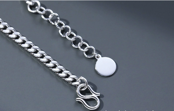 Men's Vintage Thai Silver Bracelet