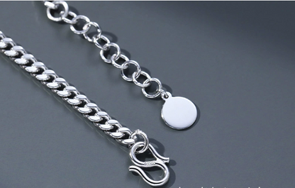 Men's Vintage Thai Silver Bracelet